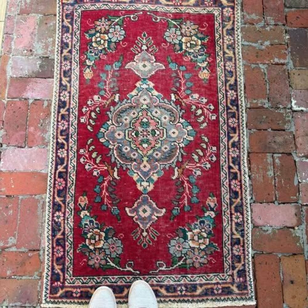 Vintage Turkish Anatolian Rug — 2’7” x 4’3”